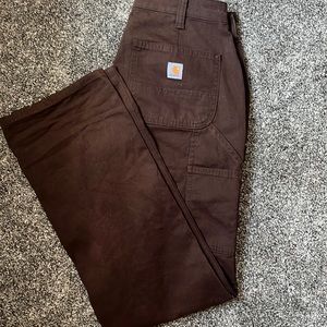 Womens brown Carhartt cargos
